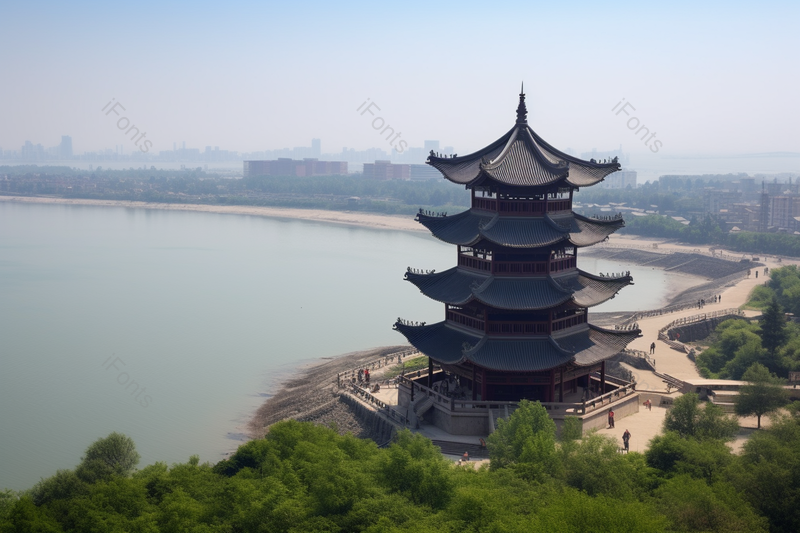 蓬莱阁海边的古建筑都市建筑风景摄影图片,高清,摄影图,摄影图片,图片大全,摄影图免费下载